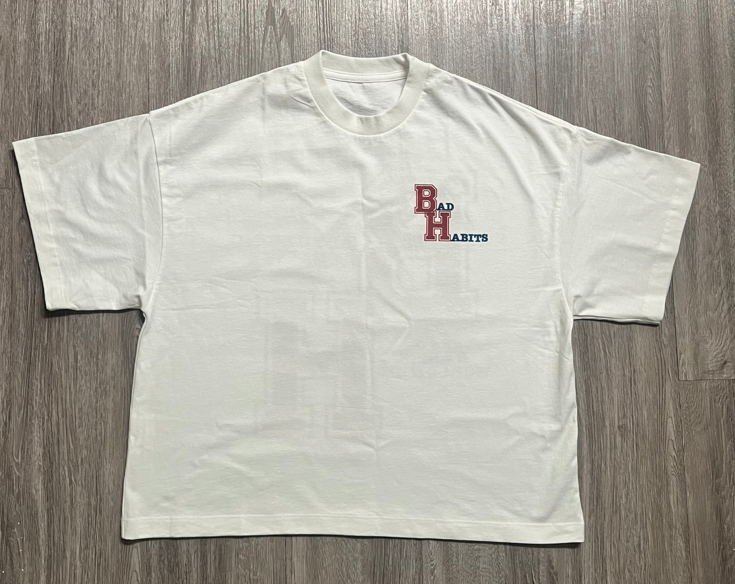 Bad Habits Authentic Quality Cropped T-Shirt